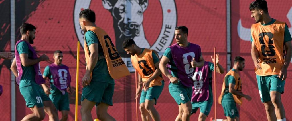 La selección de Irán entrena en la ciudad de Tijuana a la espera de su debut en la Copa del Mundo.