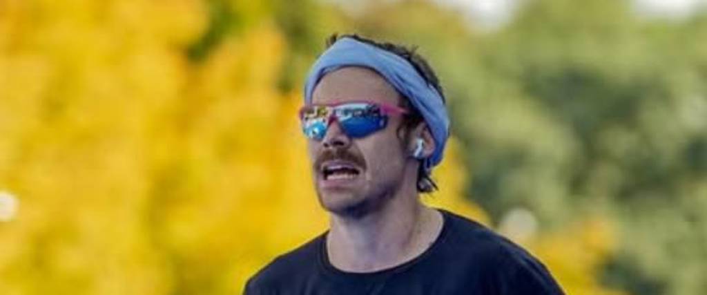 Harry Styles fue visto en la maratón de Berlín 