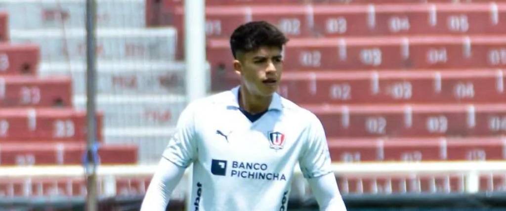 Gabriel Villamil, volante de LDU de Ecuador