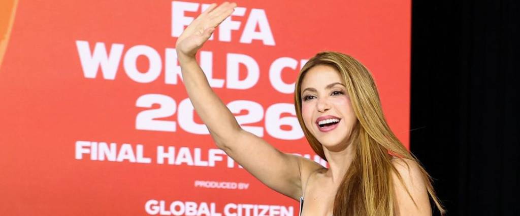 La cantante colombiana Shakira está lista para la inauguración del Mundial 2026.
