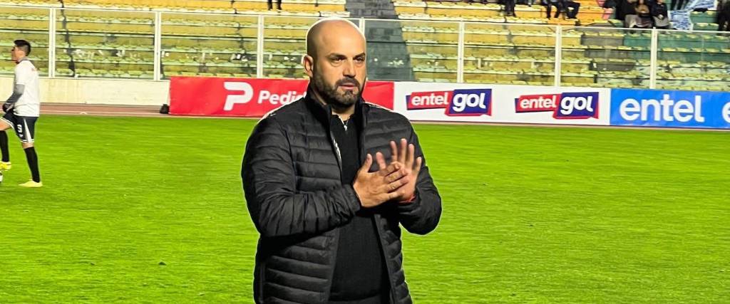 Thiago Leitao, exentrenador de Independiente de Sucre.
