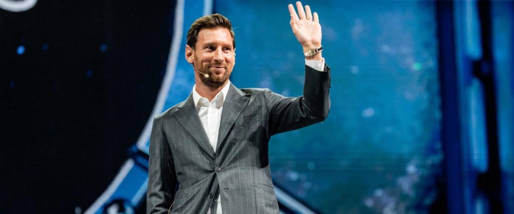 Lionel Messi, astro argentino que busca la propiedad de un club español.