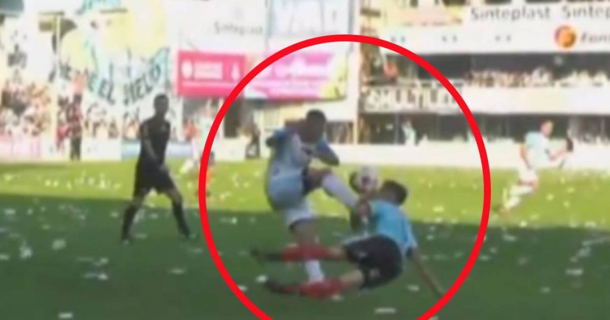 Video: La Tremenda Patada En La Cara Que Recibió Un Jugador En El ...