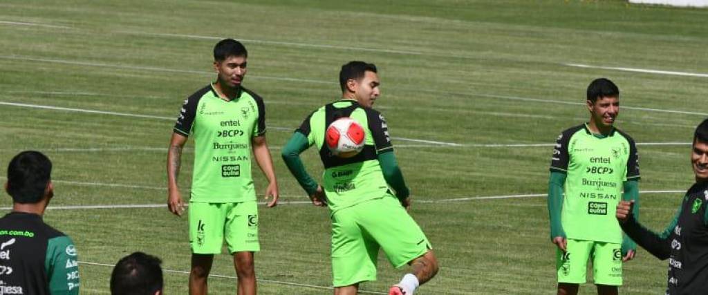 Los seleccionados se preparan en La Paz para la doble fecha por Eliminatorias