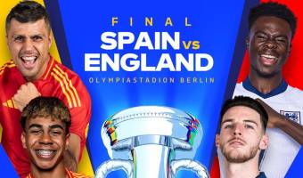 España e Inglaterra rivalizarán mano a mano en la gran final de la Eurocopa