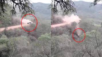 Video: El impactante accidente de un coche que se desbarranca en el Rally Samaipata 