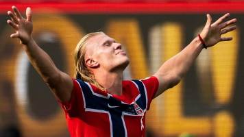 Haaland celebró su cumpleaños con un look icónico 