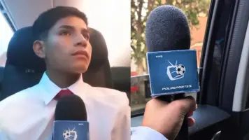 Video: Pol Deportes llega a España para narrar el partido de Real Madrid y Manchester City