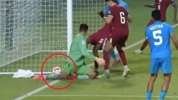 Video: ¿Robo? El polémico gol de Qatar que dejó a India sin chances de ir al Mundial 2026 