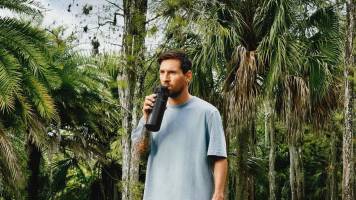 Messi, mate y familia: la escena que enterneció en las redes sociales