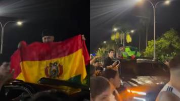 ¡Bolivia festeja a lo grande! Caravanas y euforia tras el triunfo de la Verde en México