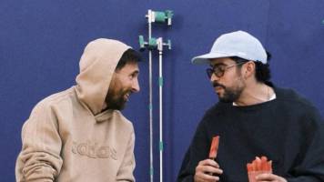 Lionel Messi y Bad Bunny revolucionan las redes con una foto inesperada