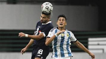 Redondo salva el empate de Argentina ante Paraguay en el torneo Preolímpico