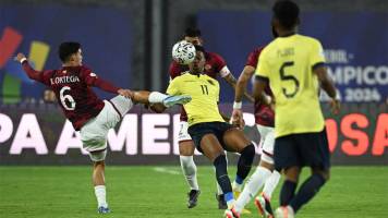 Ecuador empata con Venezuela y lidera el Grupo A del torneo Preolímpico