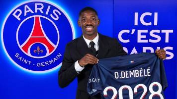 El PSG anuncia oficialmente el fichaje de Ousmane Dembélé hasta 2028