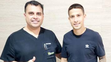 Oriente: A Cristian Árabe se le acabó el año tras ser operado de una lesión en el hombro