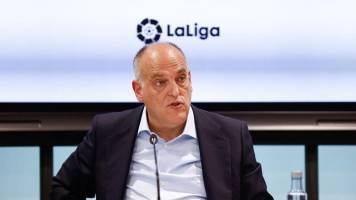 Javier Tebas es reelegido como presidente de LaLiga de España