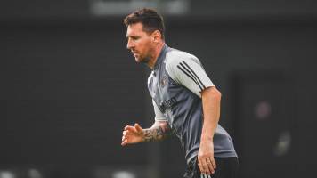 Messi será duda “hasta último momento” para la final de US Open Cup 