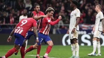Atlético doblega al Real Madrid en la prórroga y avanza a cuartos de la Copa del Rey
