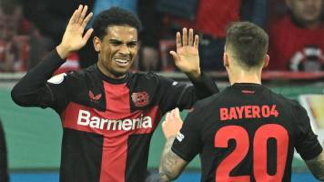 Bayer Leverkusen se pasea con una goleada para llegar a la final de la Copa