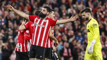 Un doblete de Villalibre mete al Athletic Bilbao en cuartos de la Copa del Rey