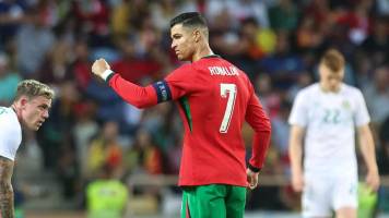 Cristiano marca doblete para la última victoria de Portugal antes de disputar la Eurocopa