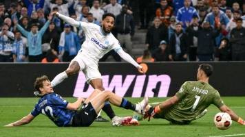 Marsella y Atalanta empatan en la ida de semifinales de Europa League