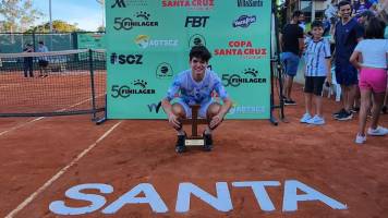 Juan Carlos Prado se corona campeón de la Copa Santa Cruz