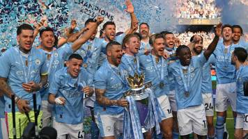 Manchester City se consagra campeón de la Premier League por cuarto año consecutivo