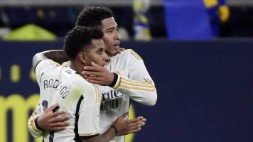 Real Madrid toma el liderato tras vencer al Cádiz impulsado por Rodrygo