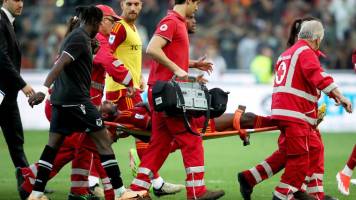 Suspenden el partido entre Udinese y Roma tras descompensación de un jugador