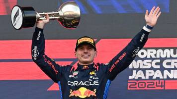 Verstappen arrasa en el Gran Premio de Japón con nuevo doblete de Red Bull