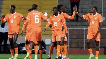 Costa de Marfil doblega a Uruguay en duelo amistoso disputado en Francia