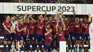 Leipzig gana la Supercopa de Alemania y opaca el debut de Kane en el Bayern