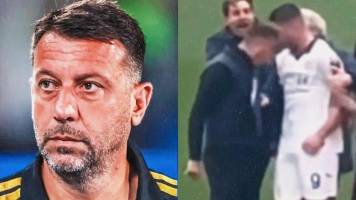 Despiden al DT de Lecce por agredir con un cabezazo a jugador del Verona