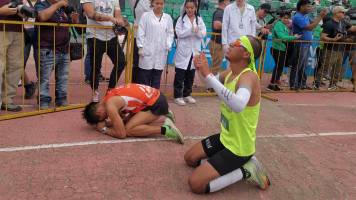 Aguilar y Camargo fueron los ganadores de la Corrida Internacional de Santa Cruz