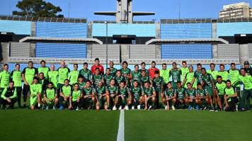 La Verde reconoce el mítico estadio Centenario, donde buscará un resultado histórico