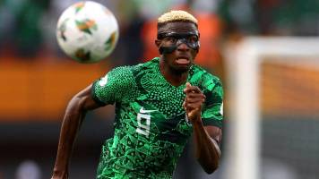 Osimhen es baja en Nigeria para partidos de clasificación para el Mundial 2026