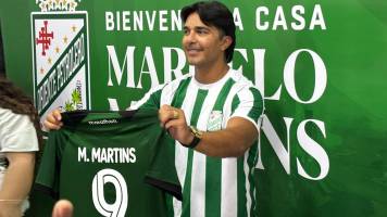 Martins: “Me voy a preparar como nunca antes en mi vida para hacer goles”