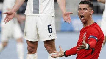 Portugal sufre ante Eslovenia la primera derrota en la era Martínez