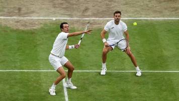 Granollers y Zeballos jugarán la final de dobles masculina en Wimbledon