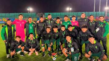 ¡Volvió a ganar! Bolivia supera 2-1 a Haití en el Mundial Sub 15 