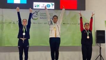 Bolivia logra cuatro medallas de oro en el Sudamericano de Trampolín 