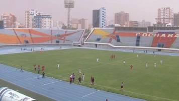 Cochabamba: Fuertes vientos desatan incidentes en el partido entre FC Universitario y Guabirá