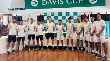 La Copa Davis se vive desde este viernes en Santa Cruz con el debut de los hermanos Dellien