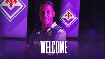 El colombiano Yerry Mina deja la Premier y es nuevo refuerzo de la Fiorentina