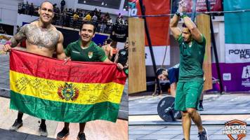 Atletas dejan en alto el nombre de Bolivia durante competencia internacional de crossfit