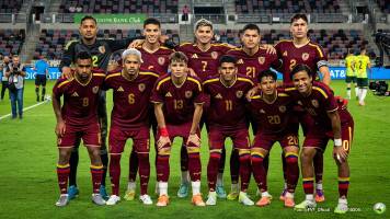 Venezuela jugará en noviembre dos amistosos de fútbol contra País Vasco y Rusia