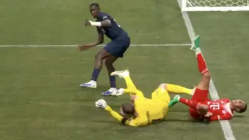 Video: La escalofriante lesión de Jamal Musiala en el duelo entre Bayern y PSG