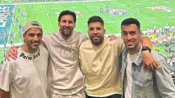 El argentino Lionel Messi se unió a los invitados de lujo del Super Bowl